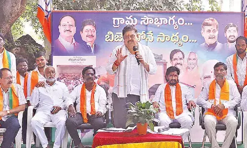 Cong govt weakening village governance set-up: BJP chief