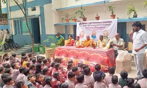 BLIA spreads joy to school children in Hyderabad