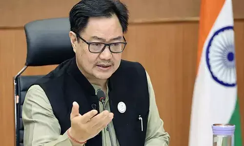 Govt will be compelled to push bills in din if Oppns protest continues in Parliament: Rijiju