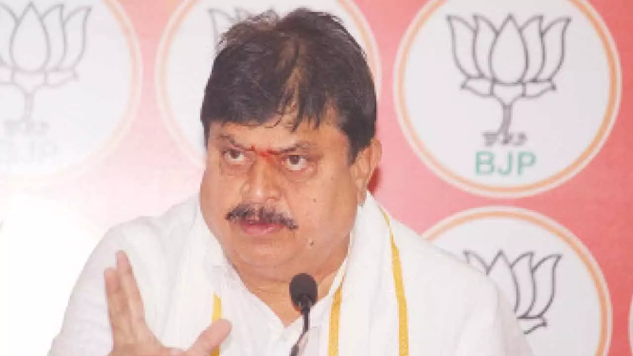 TG BJP chief to kick-start 3-day dist. tour from today TG BJP chief to kick-start 3-day dist. tour from today