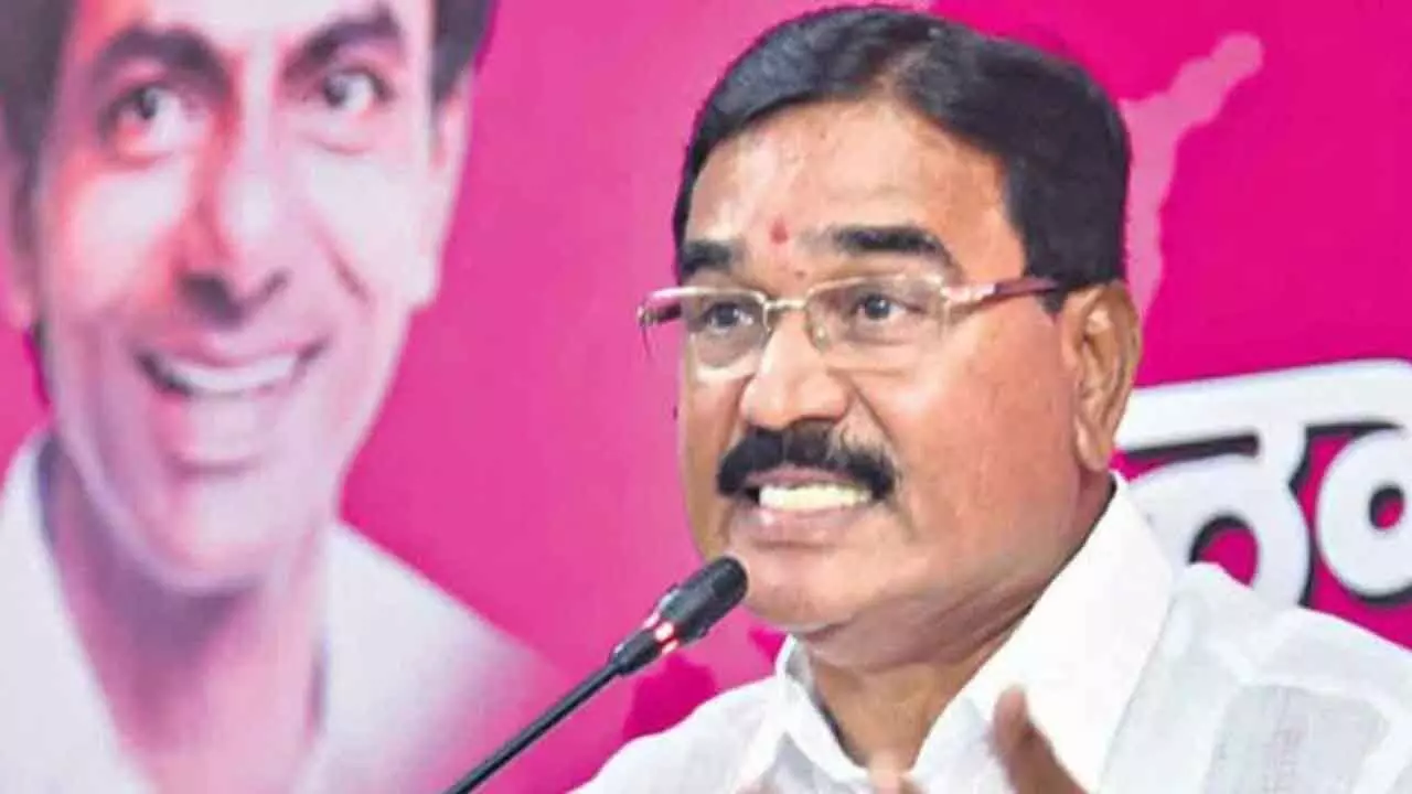 Kaleshwaram report trimmed down to sully KCR’s image, says Niranjan Kaleshwaram report trimmed down to sully KCR’s image, says Niranjan