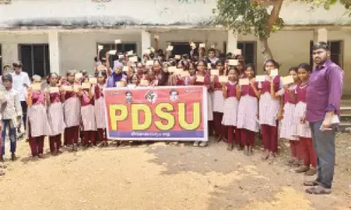 Gattu ZPHS students write to CM about lack of facilities at school