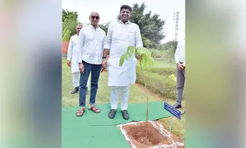 Former Haryana Dy CM visits Amara Raja Industries