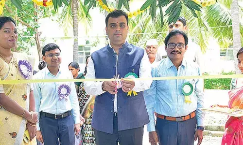 Collector inaugurates Kendriya Vidyalaya near Palasamudram