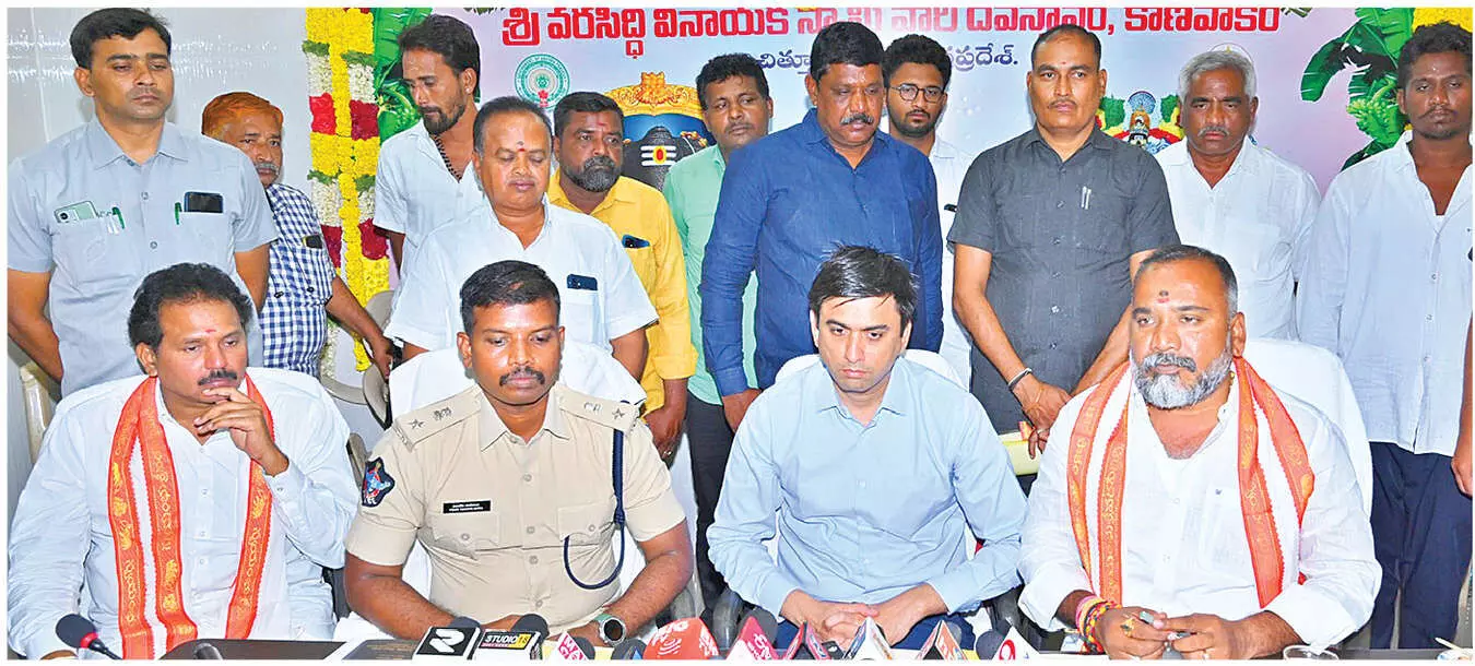 21-day Kanipakam Brahmotsavams to be held from August 27 21-day Kanipakam Brahmotsavams to be held from August 27