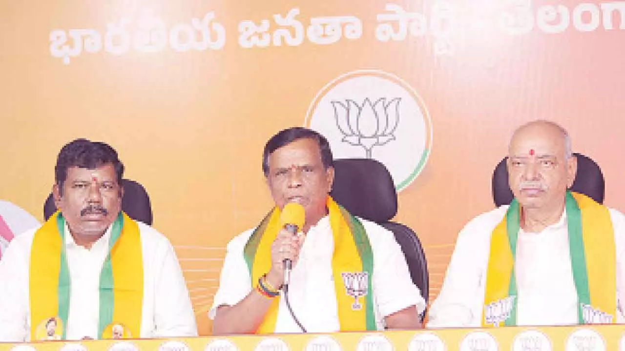 Cong padayatra devoid of public support: BJP MLA Cong padayatra devoid of public support: BJP MLA