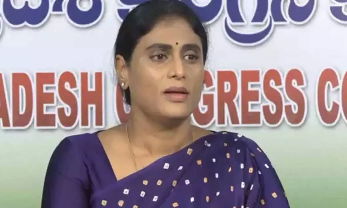 Sharmila alleges cancellation of disabled pensions