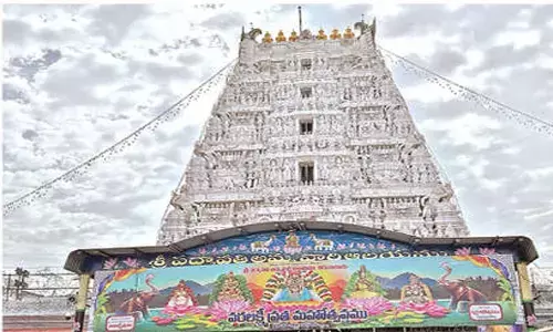 Elaborate arrangements made for Varalakshmi Vratham at Tiruchanur