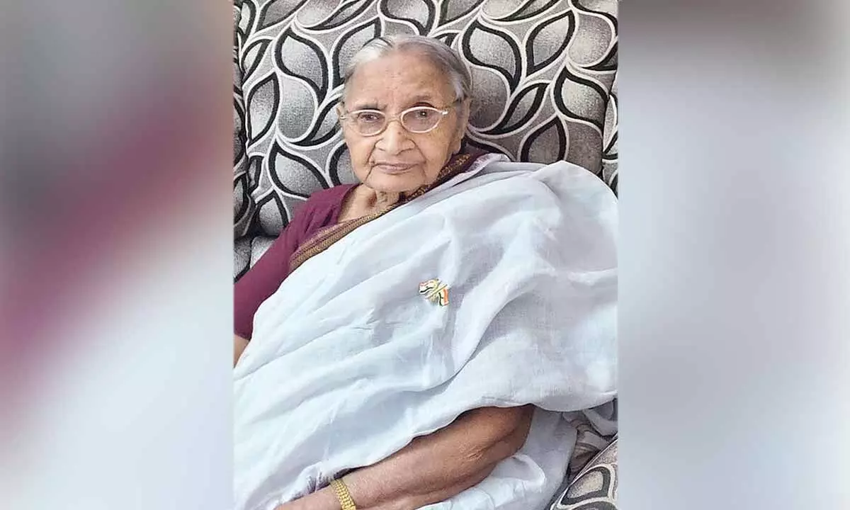 98-yr-old freedom fighter shares her vision for India’s future 98-yr-old freedom fighter shares her vision for India’s future