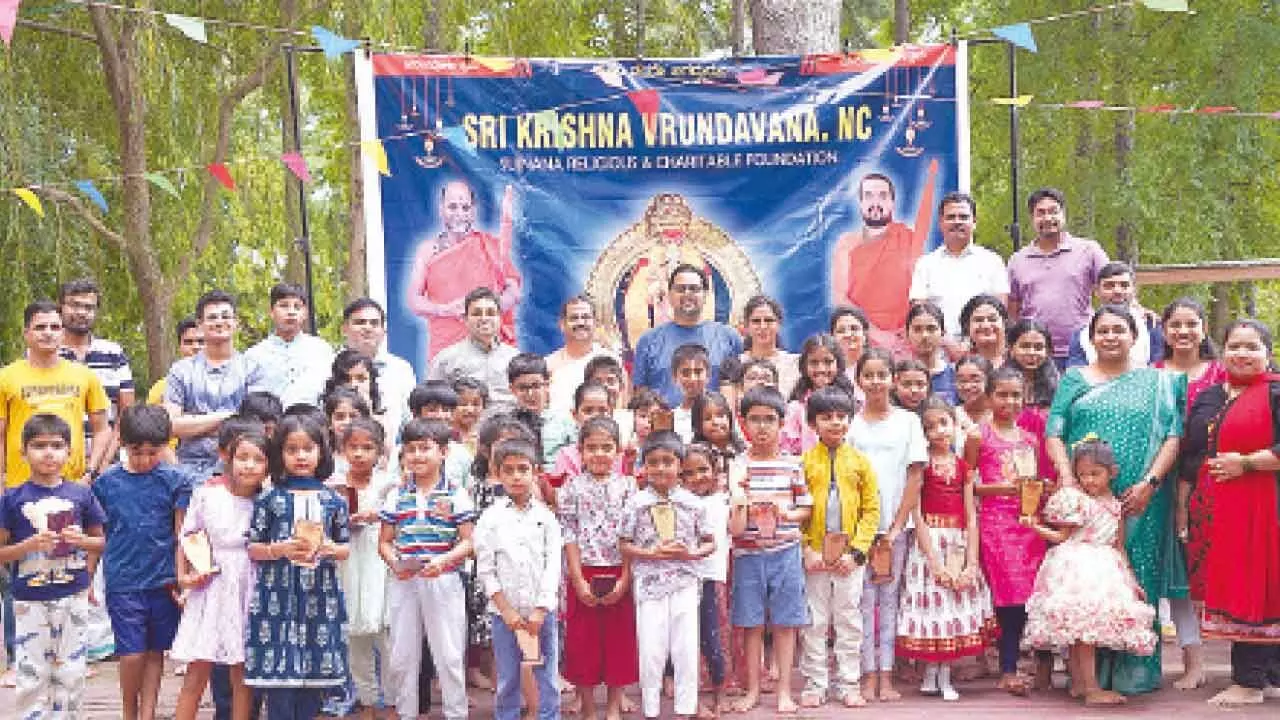 Udupi-inspired summer camp held in North Carolina