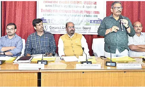 Awareness meet held for coconut farmers