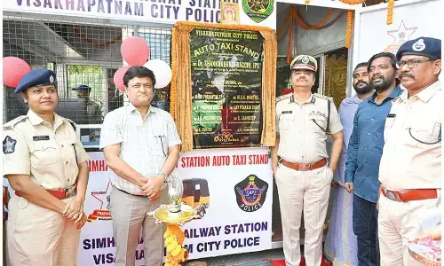 Prepaid auto-rickshaw service at Simhachalam railway station