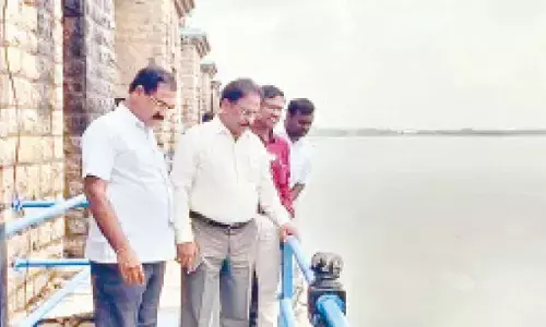 Officials sound alert as water level in Himayat Sagar continues to rise
