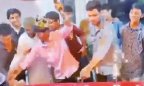 Case booked against unruly students for flaunting swords at birthday bash