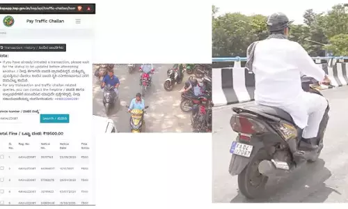 DKS stunt backfires as scooter used in video is of a traffic offender