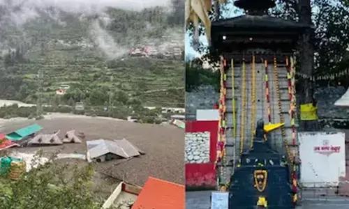 Ancient Kedar temple buried