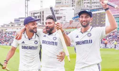 Siraj, Prasidh hit career best highs