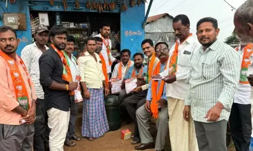 BJPs Ghar Ghar Sampark Abhiyan Reaches Konkala Village