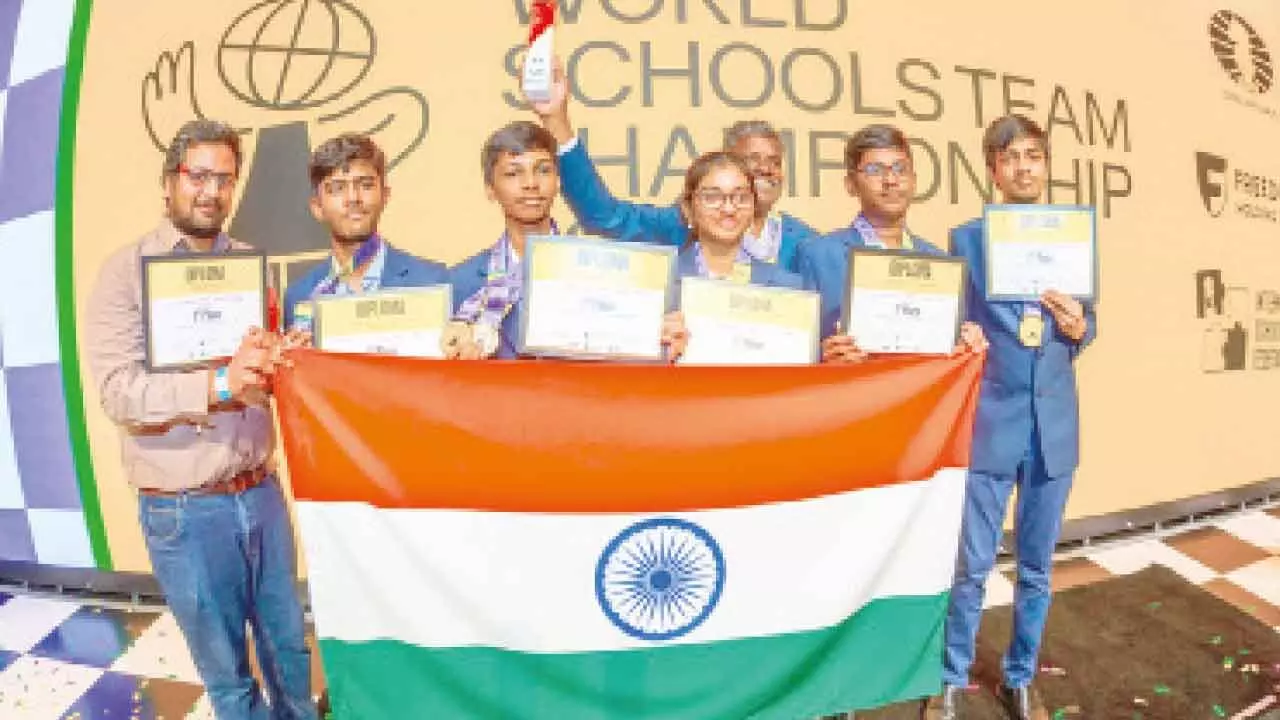 Velammal Vidyalaya wins gold medal