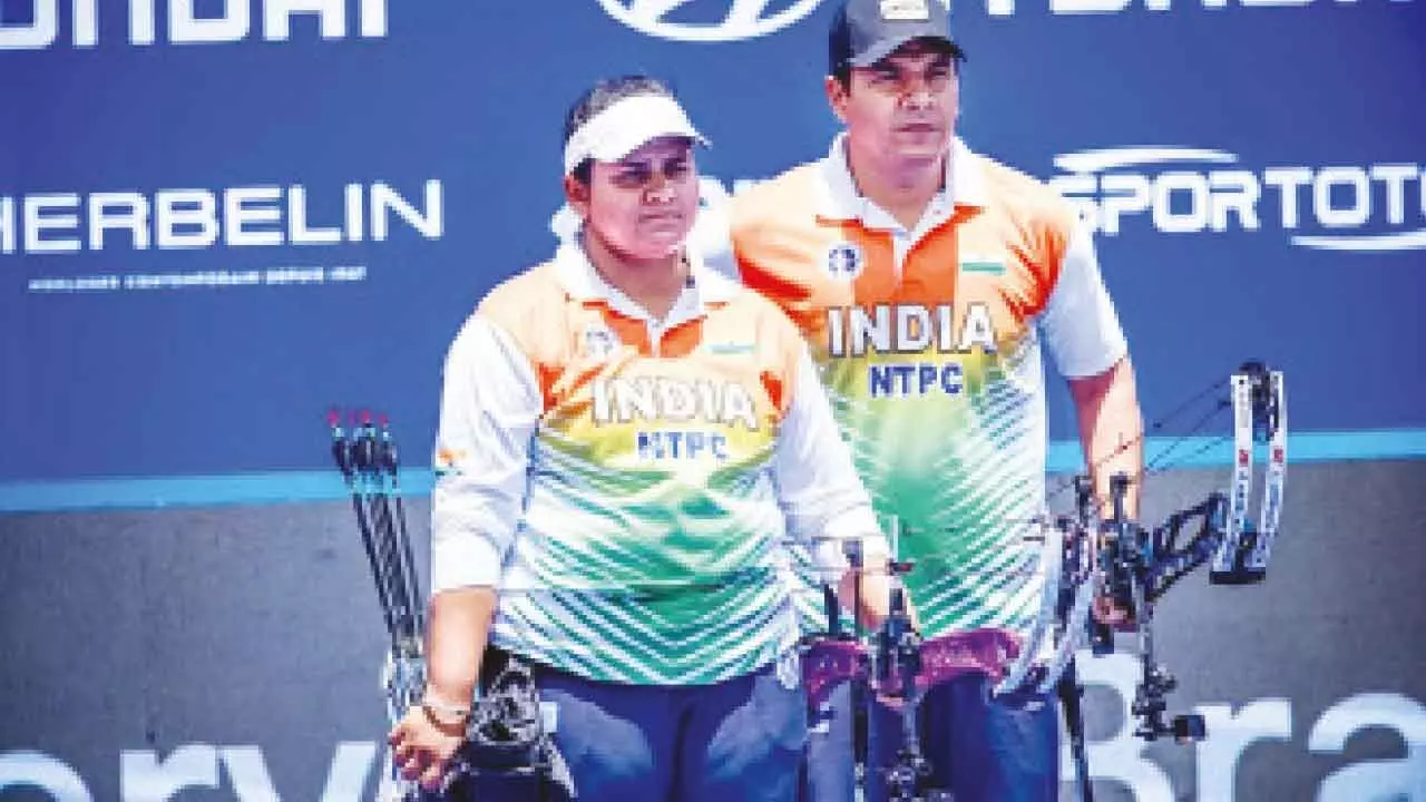 India’s compound archery mixed team to be seeded first India’s compound archery mixed team to be seeded first