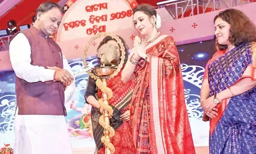 Madhuri ambassador of Odisha’s handloom industry