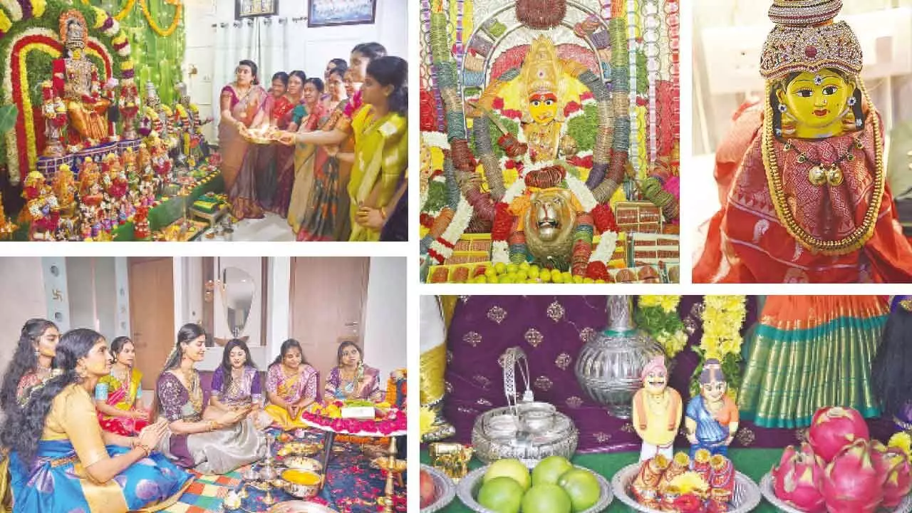 Women mark Varalakshmi Vratam with fervour, devotion