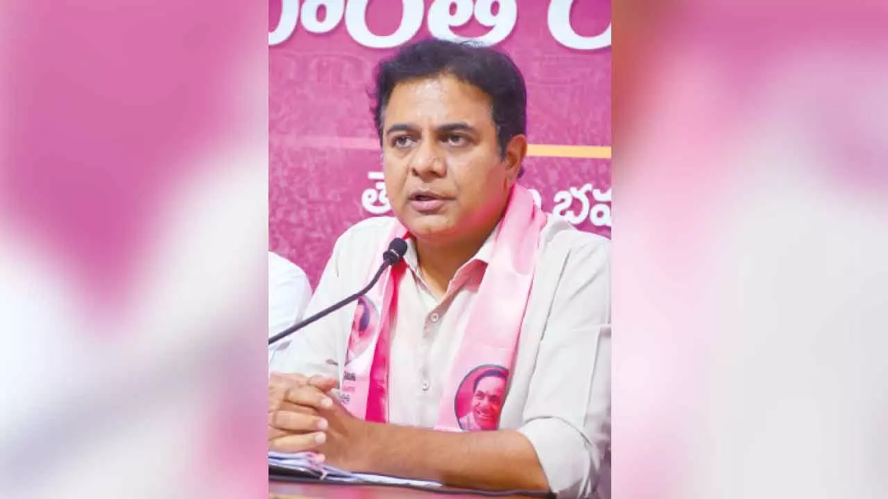 Apologise or face legal action: KTR warns Bandi Sanjay Apologise or face legal action: KTR warns Bandi Sanjay