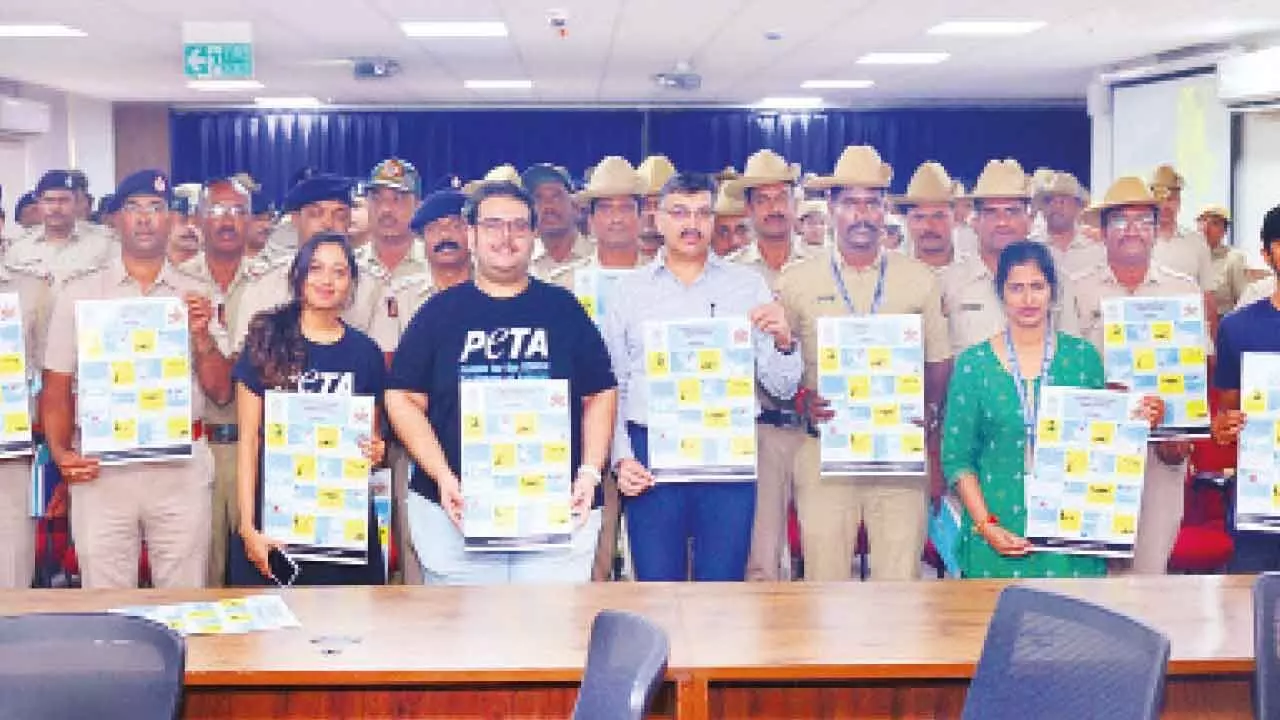 Combating cruelty to animals: City police, animal husbandry dept invite PETA for workshops Combating cruelty to animals: City police, animal husbandry dept invite PETA for workshops