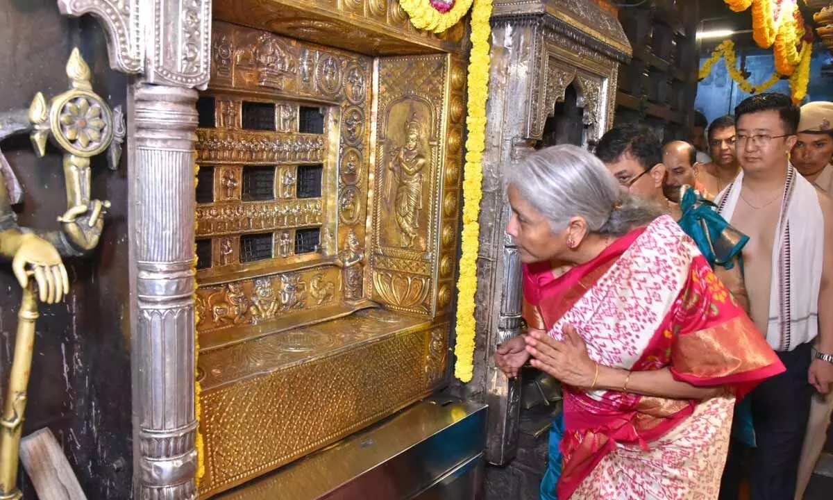 Nirmala Sitharaman Honoured in Udupi, Calls for Women’s Empowerment and Service to Nation Nirmala Sitharaman Honoured in Udupi, Calls for Women’s Empowerment and Service to Nation