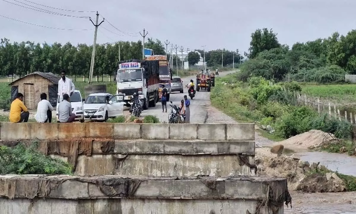 Bridges, Roads, and Drainage in Crisis – Jogulamba Gadwal Residents Demand Immediate Action