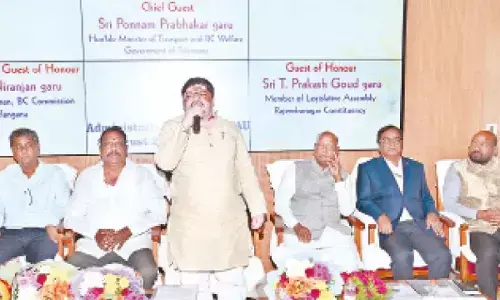 Ponnam inaugurates BC cell at PJTAU