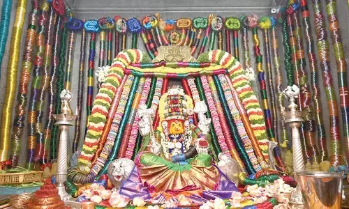 Spiritual fervour peaks as women celebrate ‘Varalakshmi Vratham’