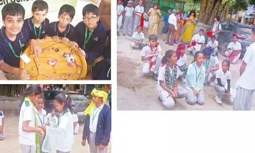 Students turn raksha bandhan into ‘raksha kavach’