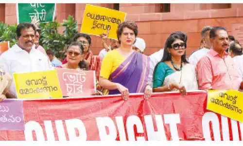 ‘Vote chori’: Priyanka asks EC to conduct probe