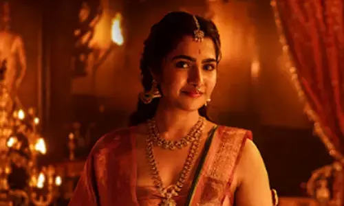 Rukmini Vasanth shines as Kanakavathi in ‘Kantara Chapter 1’ first look Rukmini Vasanth shines as Kanakavathi in ‘Kantara Chapter 1’ first look