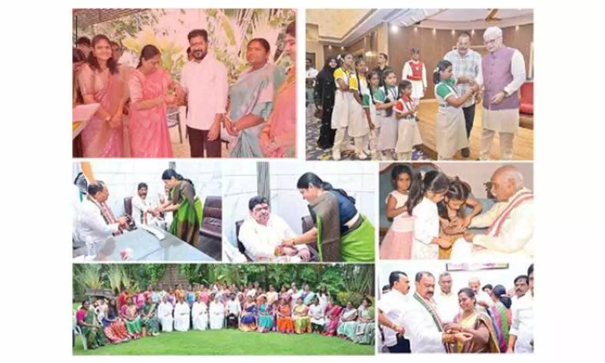 ‘Raksha Bandhan’ celebrated with fervour across State ‘Raksha Bandhan’ celebrated with fervour across State