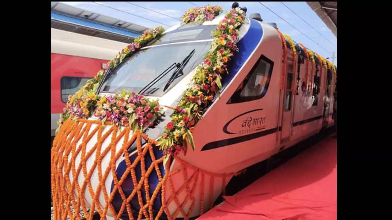 PM Modi flags off Amritsar-Vaishno Devi Katra Vande Bharat train, will ease travel for devotees PM Modi flags off Amritsar-Vaishno Devi Katra Vande Bharat train, will ease travel for devotees