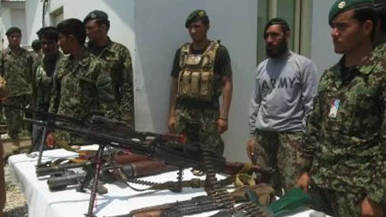 Afghan security forces discover weapons, ammunition in Paktia province Afghan security forces discover weapons, ammunition in Paktia province