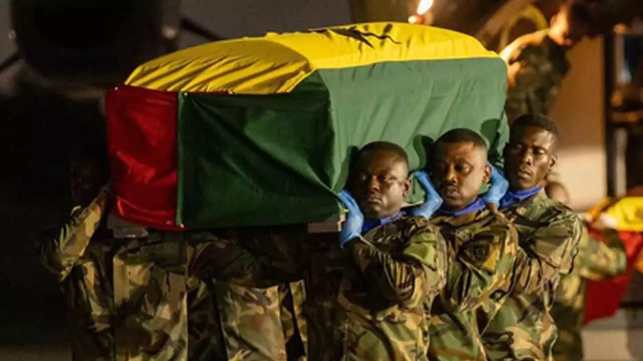 Ghana holds memorial night for helicopter crash victims Ghana holds memorial night for helicopter crash victims