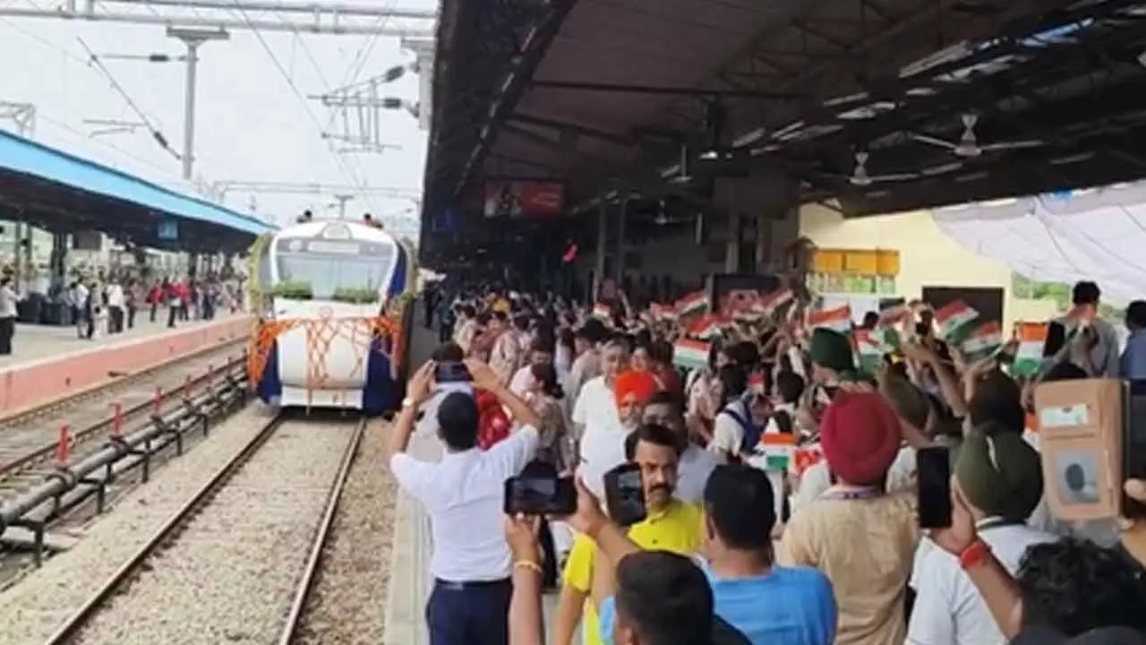 New route, new hope: Vande Bharat links Punjab to Katra in record time New route, new hope: Vande Bharat links Punjab to Katra in record time