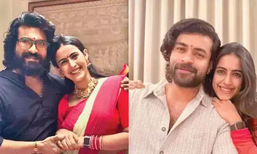 Ram Charan, Varun Tej celebrate Raksha Bandhan with Niharika Konidela