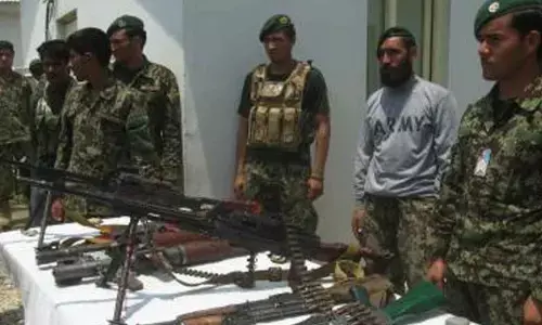 Afghan security forces discover weapons, ammunition in Paktia province