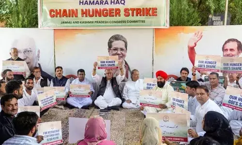 J-K Cong on hunger strike for statehood