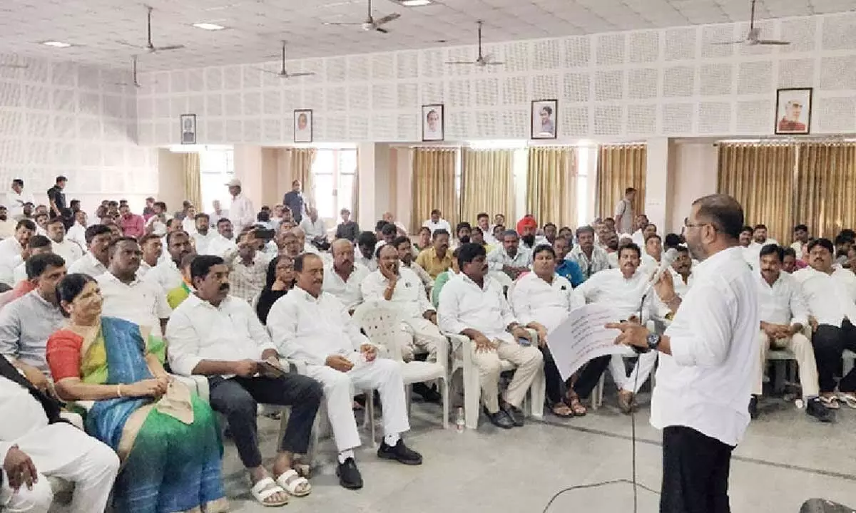 We will expose BJP’s conspiracy for power: MLA Naini Rajender We will expose BJP’s conspiracy for power: MLA Naini Rajender