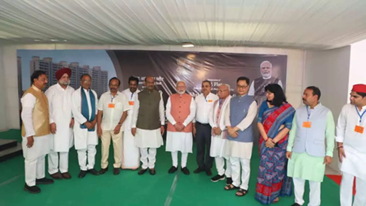 Days after resigning as Trinamool Chief Whip in LS, Kalyan Banerjee spotted interacting cordially with PM Modi