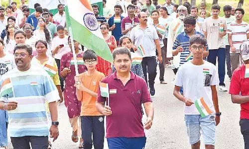 Sri City celebrates Tiranga Yatra with national spirit