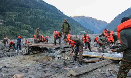 Six days after Uttarkashi cloudburst, 9 Army soldiers still missing