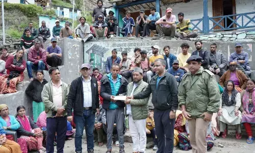 ₹5 Lakh Assistance Cheques Distributed to Dharali Disaster Victims as per CM Dhami’s Orders