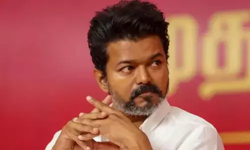 Vijay slams detention of Oppn MPs during Delhi protest