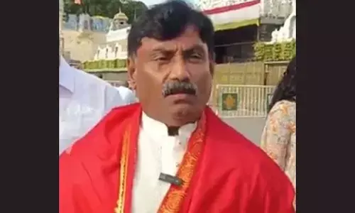 Former Andhra CM Jagans maternal uncle booked for political comments at Tirumala temple